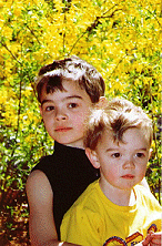 Marcia's grandsons Ben and Jon Geyer
